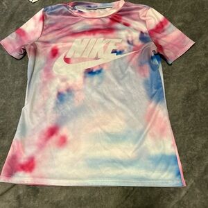 Tie dye Nike shirt